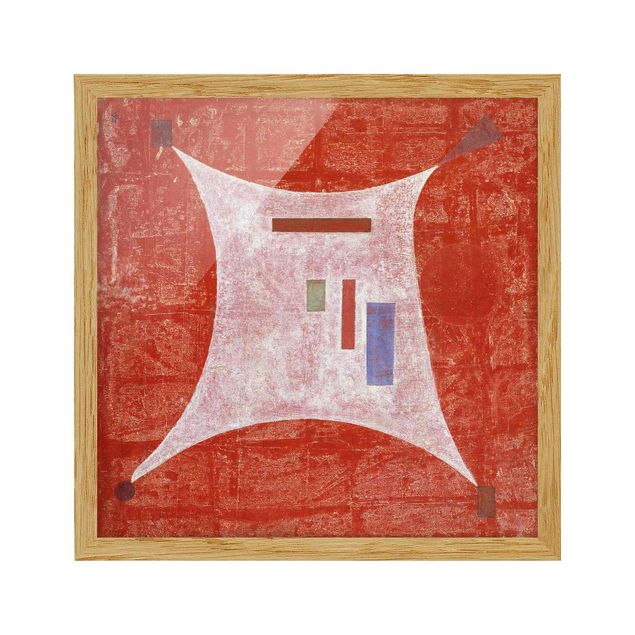 Bilder mit Rahmen abstrakt Wassily Kandinsky - Vier Ecken