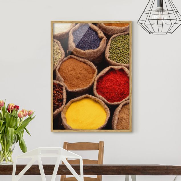 Bilder für die Wand Colourful Spices