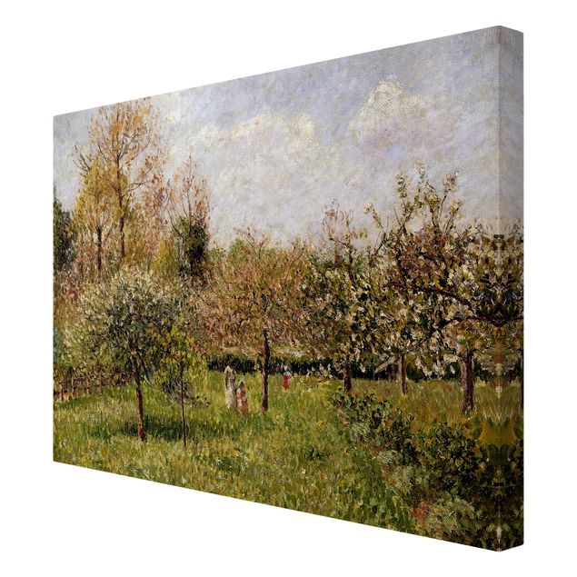 Wandbilder Natur Camille Pissarro - Frühling in Eragny