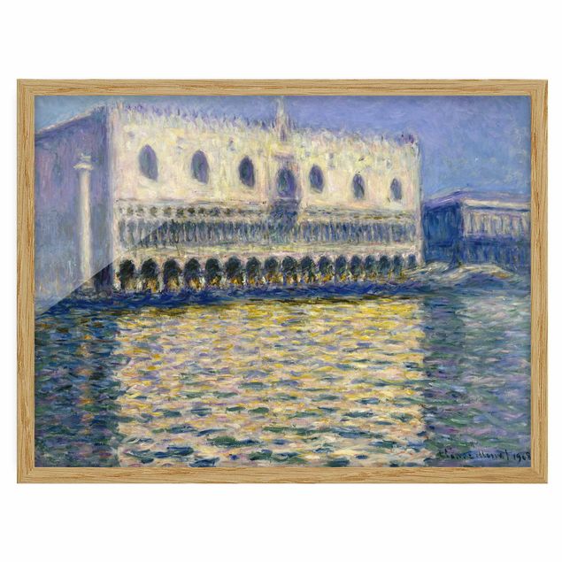 Bilder für die Wand Claude Monet - Dogenpalast