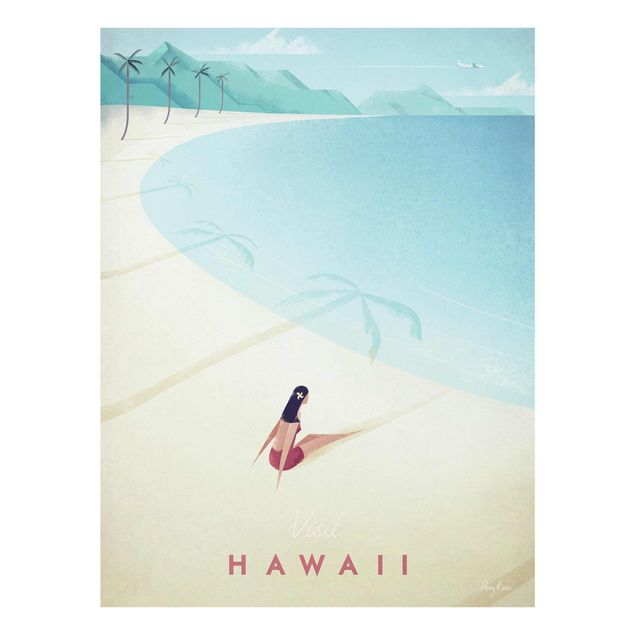 Wandbilder Reiseposter - Hawaii