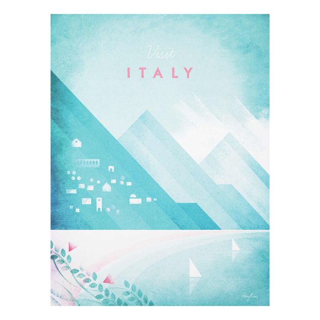 Bilder für die Wand Reiseposter - Italien