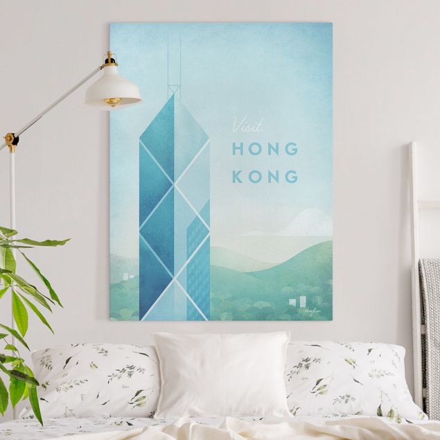 Wandbilder XXL Reiseposter - Hong Kong