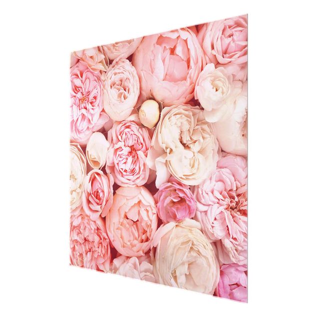 Bilder für die Wand Rosen Rosé Koralle Shabby
