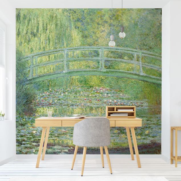 Tapete Natur Claude Monet - Japanische Brücke