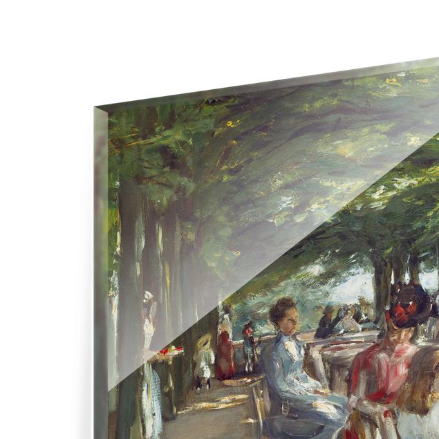 Wandbilder Max Liebermann - Terrasse des Restaurants Jacob