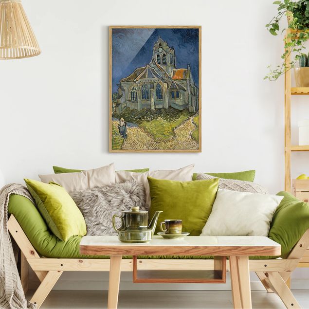Post Impressionismus Bilder Vincent van Gogh - Kirche Auvers-sur-Oise