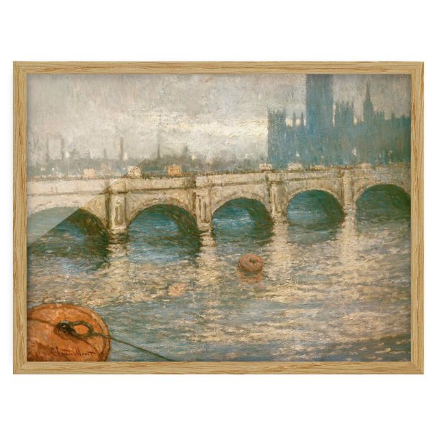Wandbilder Claude Monet - Themsebrücke