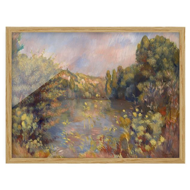Renoir Bilder Auguste Renoir - Landschaft mit See