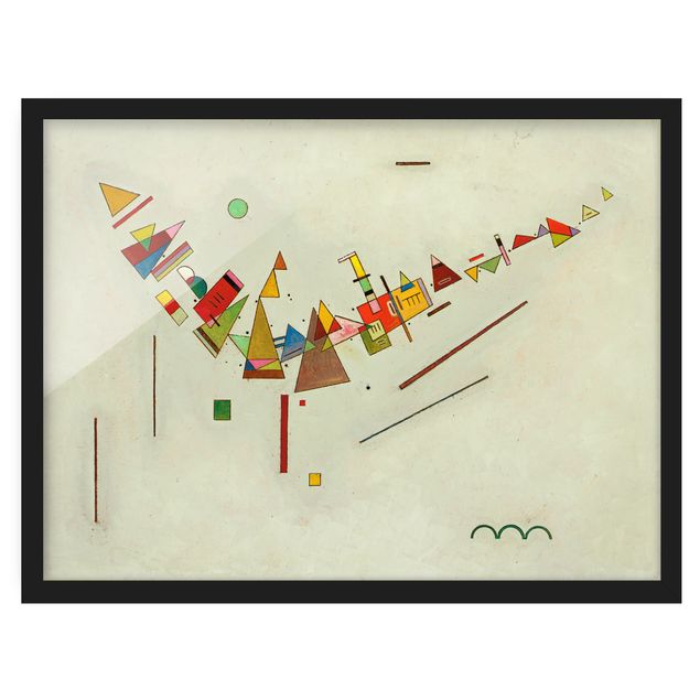 Wandbilder abstrakt Wassily Kandinsky - Winkelschwung
