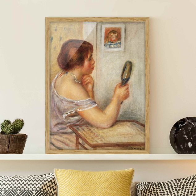 Kunstdrucke Impressionismus Auguste Renoir - Gabrielle mit Spiegel