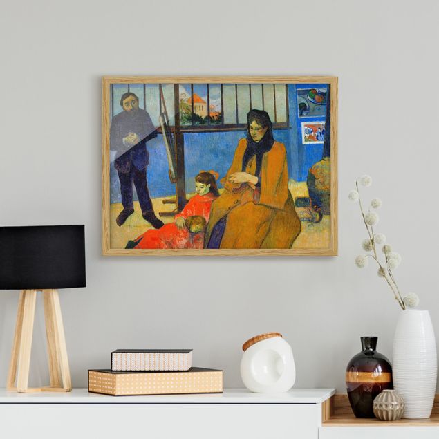 Post Impressionismus Bilder Paul Gauguin - Familie Schuffenecker