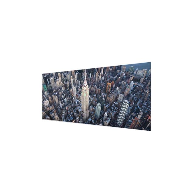 Glasbild - Empire State Of Mind - Panorama
