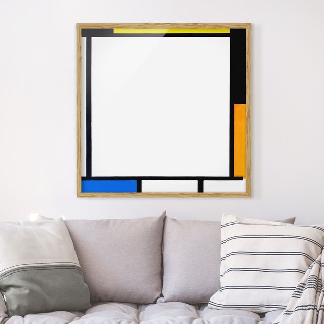 Kunstdrucke Impressionismus Piet Mondrian - Komposition II