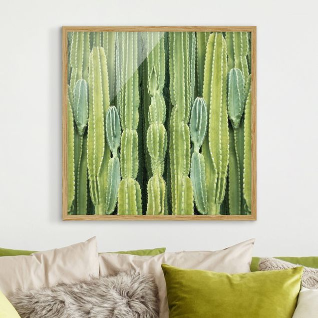 Bilder für die Wand Kaktus Wand