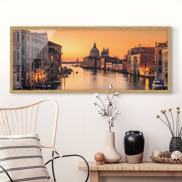 Gerahmte Bilder Goldenes Venedig