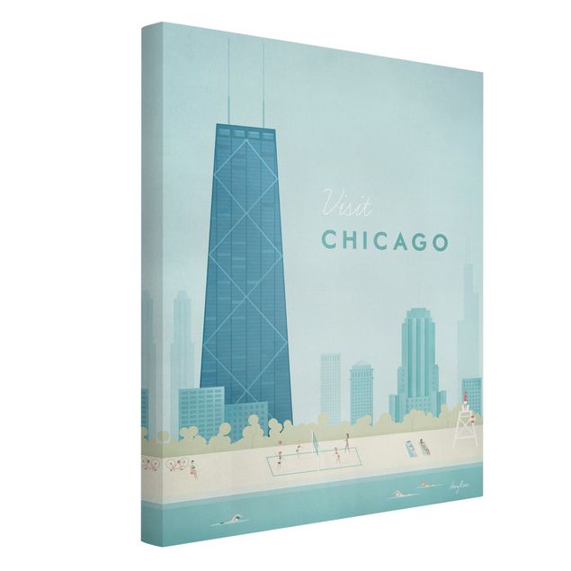 Wandbilder Städte Reiseposter - Chicago