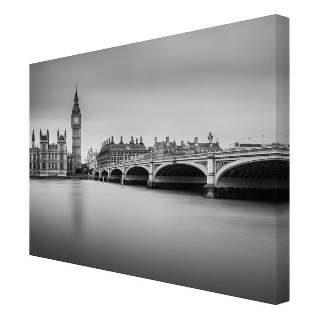 Schöne Wandbilder Westminster Brücke und Big Ben