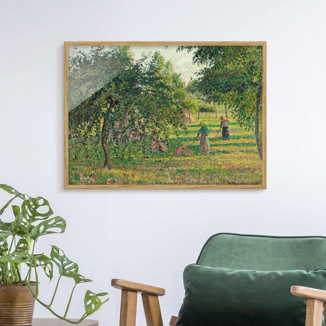 Bilder Romantik Camille Pissarro - Apfelbäume