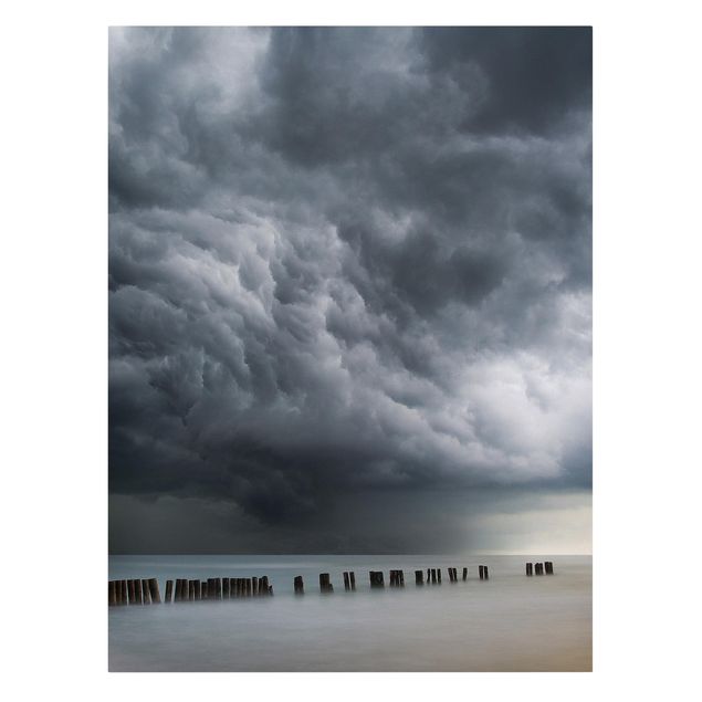 Wandbilder Sturmwolken über der Ostsee