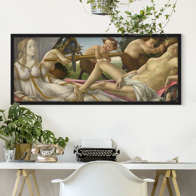 Kunstdruck Sandro Botticelli Sandro Botticelli - Venus und Mars