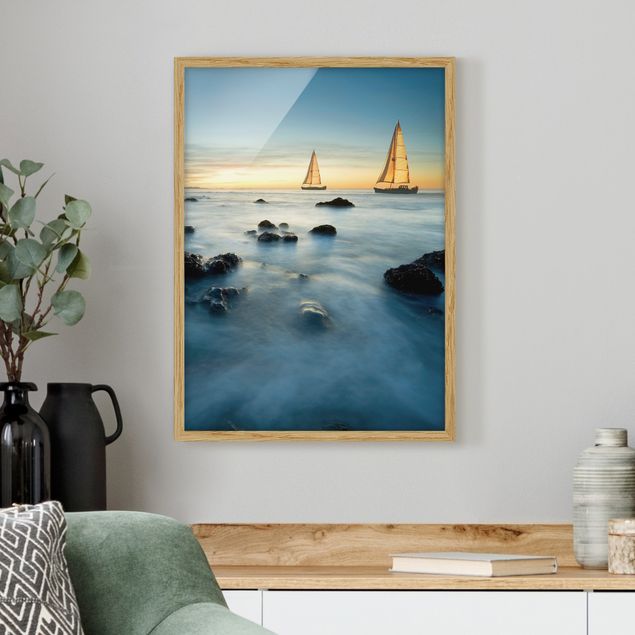 Schöne Wandbilder Segelschiffe im Ozean