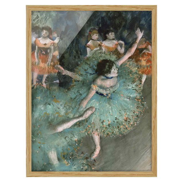 Bilder für die Wand Edgar Degas - Tänzerinnen in Grün