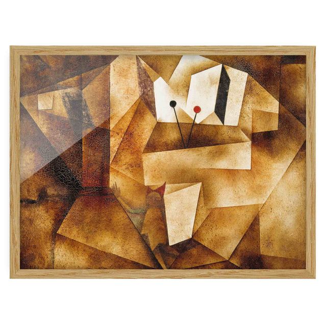 Gerahmte Bilder abstrakt Paul Klee - Paukenorgel