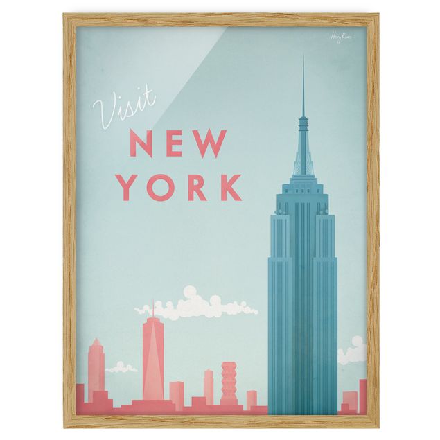 Bilder für die Wand Reiseposter - New York