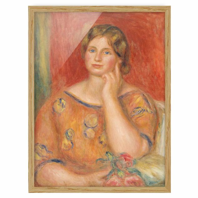 Wandbilder Auguste Renoir - Frau Osthaus