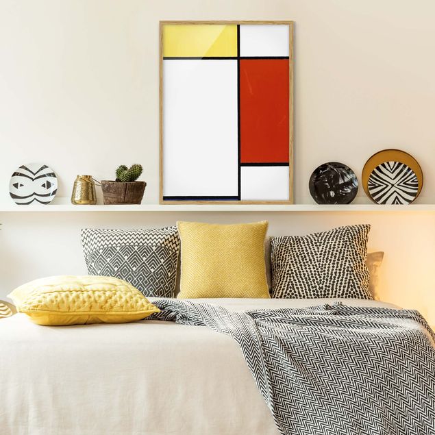 Wandbilder abstrakt Piet Mondrian - Komposition I