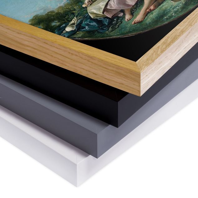 Wandbilder Kunstdruck François Boucher - Die Holzschuhe