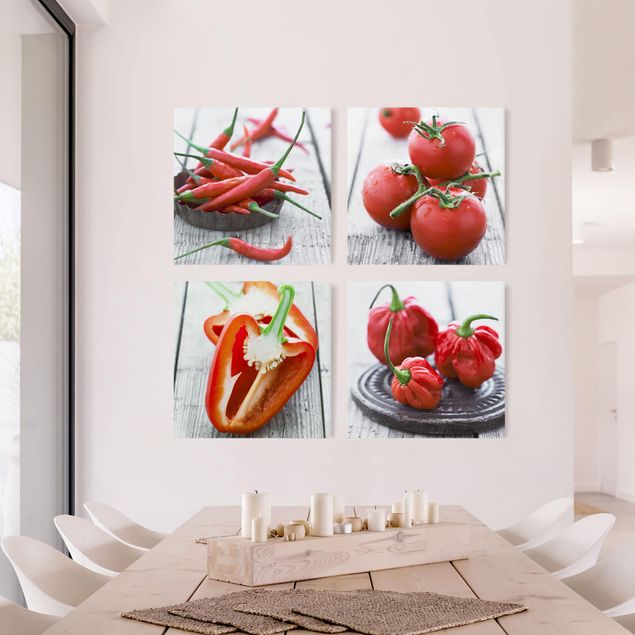 Wandbilder Rotes Gemüse