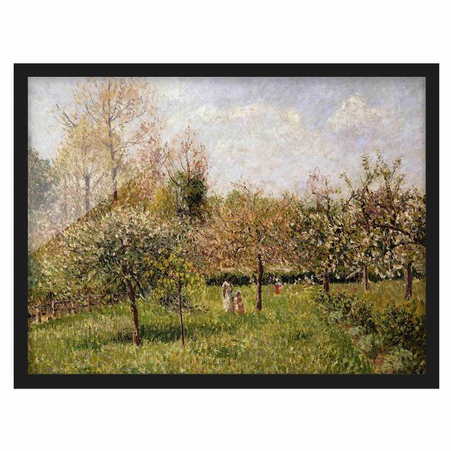 Post Impressionismus Bilder Camille Pissarro - Frühling in Eragny