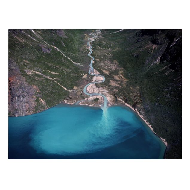 Bilder für die Wand Fluss in Grönland