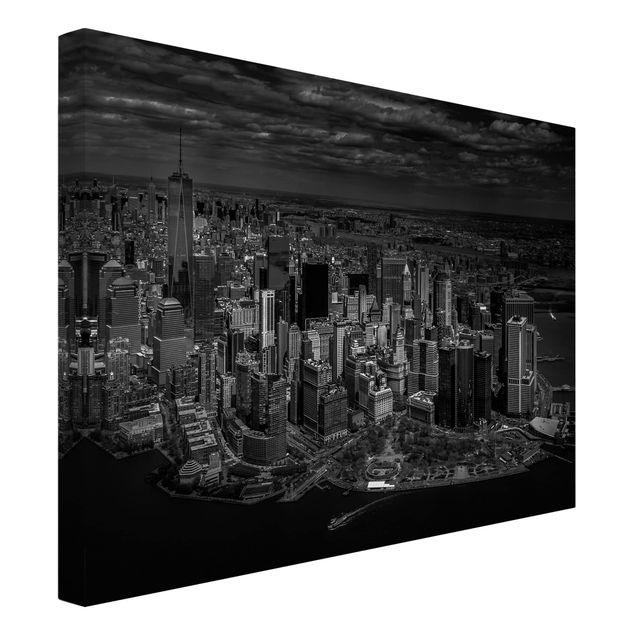 Wandbilder Skyline New York - Manhattan aus der Luft