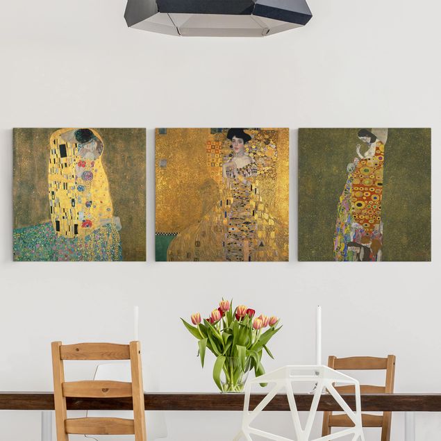 Leinwandbilder XXL Gustav Klimt - Portraits