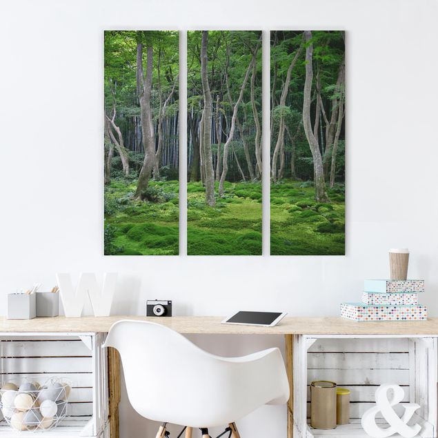 Wandbilder Natur Japanischer Wald