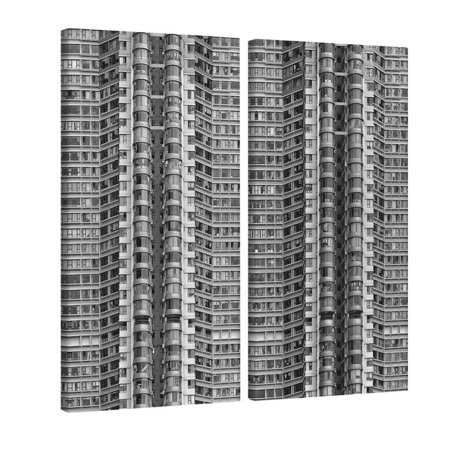 Moderne Leinwandbilder Wohnzimmer Skyscraper