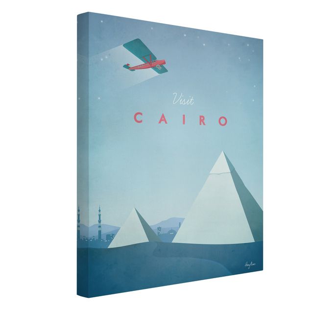 Wandbilder Skyline Reiseposter - Cairo
