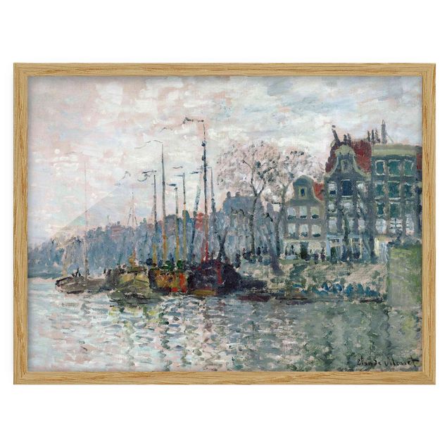 Bilder für die Wand Claude Monet - Kromme Waal Amsterdam