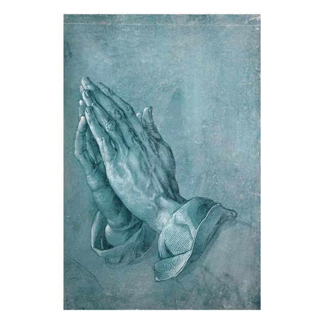 Bilder auf Glas Albrecht Dürer - Studie zu Betende Hände