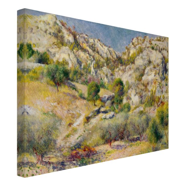 Wandbilder Natur Auguste Renoir - Felsen bei Estaque