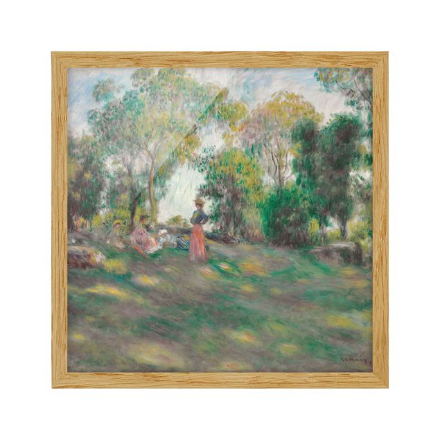 Renoir Bilder Auguste Renoir - Landschaft mit Figuren
