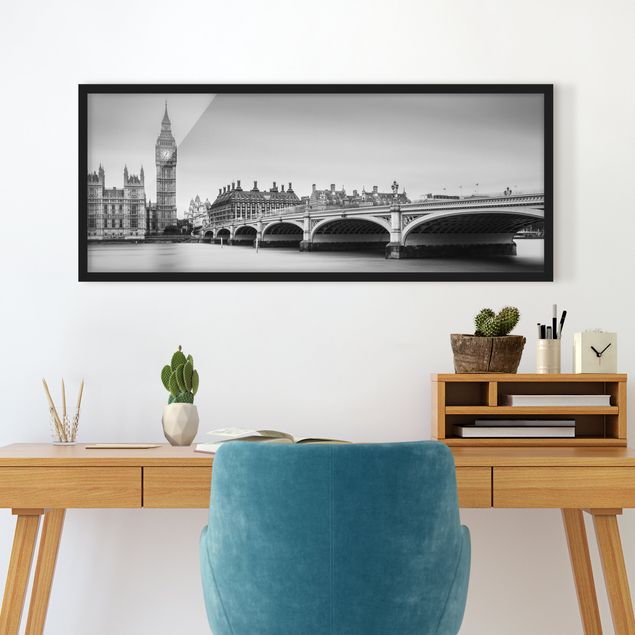 Bilder für die Wand Westminster Brücke und Big Ben