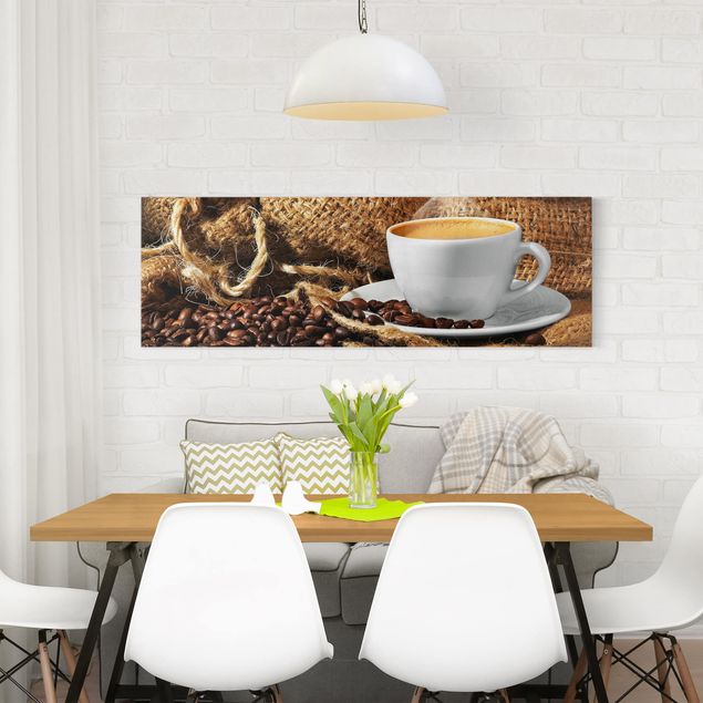 Bilder für die Wand Kaffee am Morgen