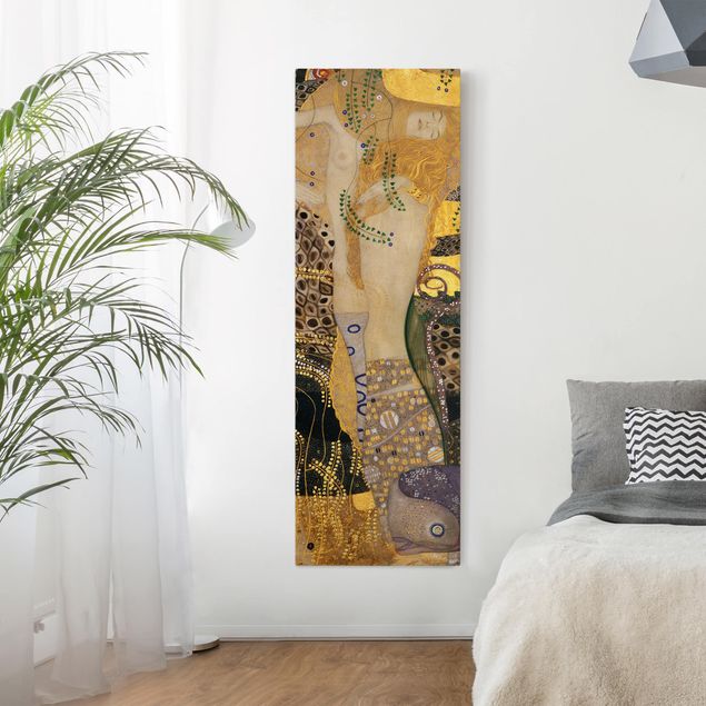 Bilder Jugendstil Gustav Klimt - Wasserschlangen I