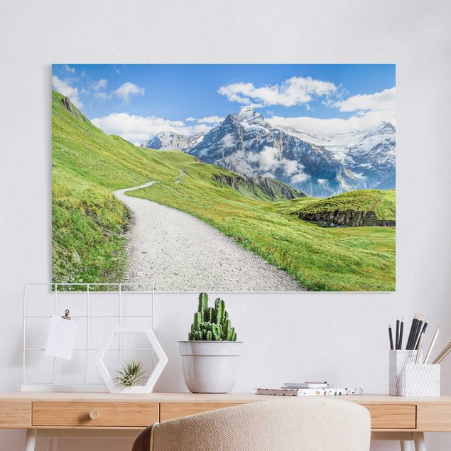 Leinwandbilder XXL Grindelwald Panorama