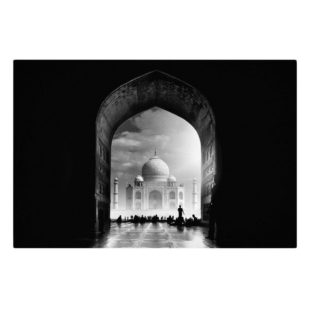 Schöne Leinwandbilder Das Tor zum Taj Mahal