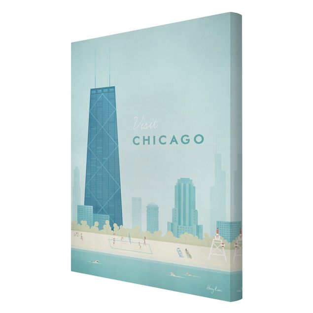 Bilder für die Wand Reiseposter - Chicago